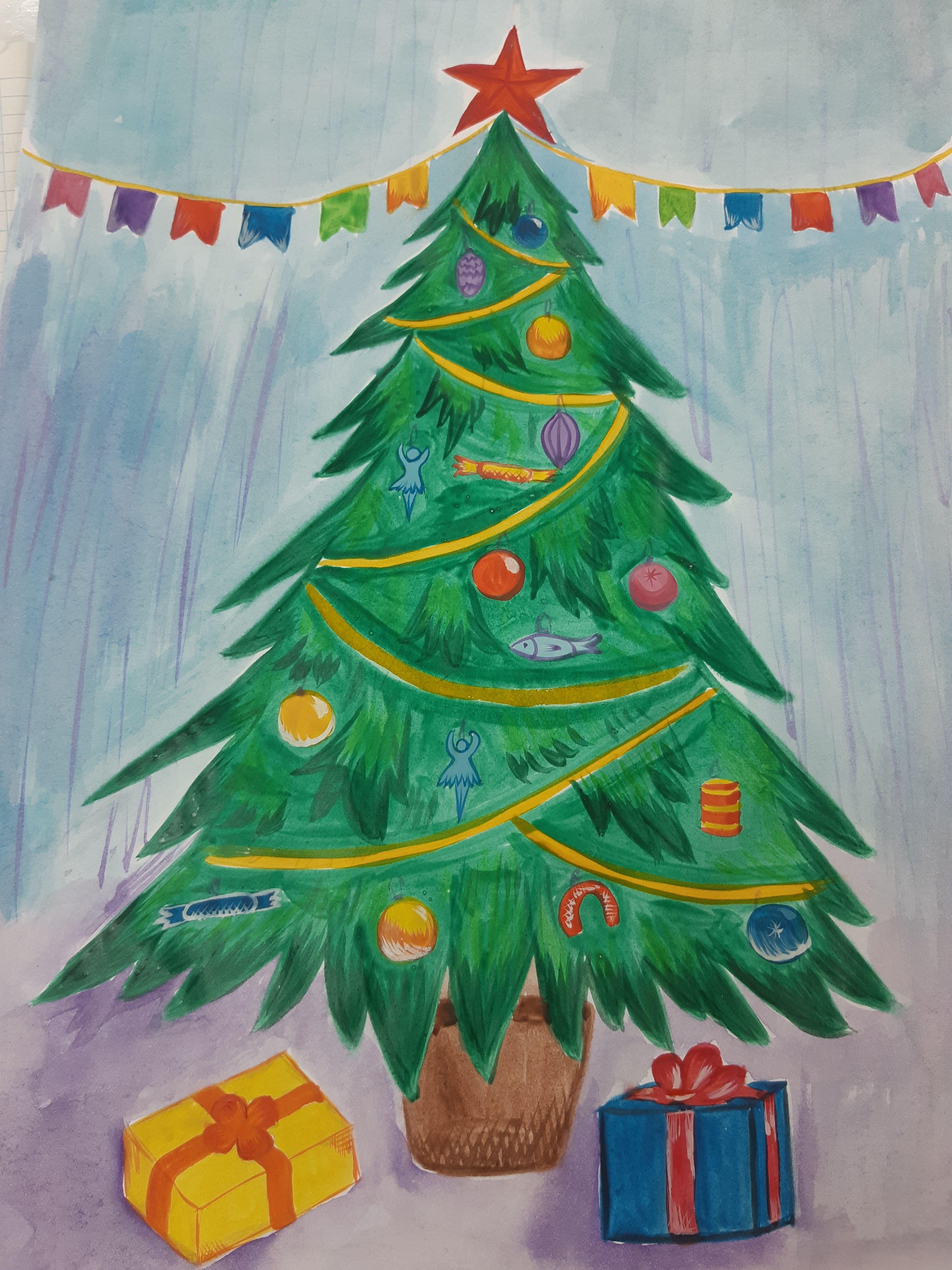 Рисунки ели детские. Рисование наша нарядная елка. Рисование Новогодняя елка в подготовительной группе. Рисование Новогодняя елочка. Ёлка для рисования новый год.