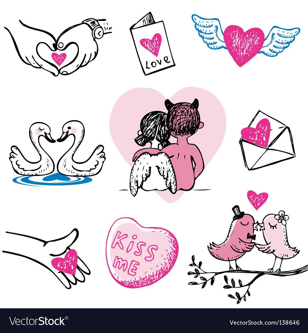 Символы дня Святого Валентина