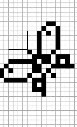 Рисунки по клеточкам в тетради маленькие черно белые