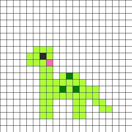 Рисунки по клеточкам заяц