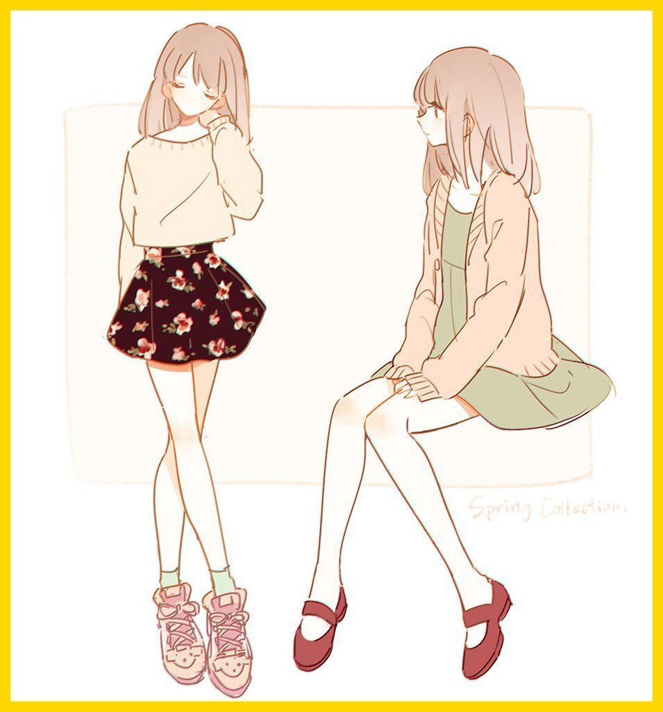Рисовка одежды аниме