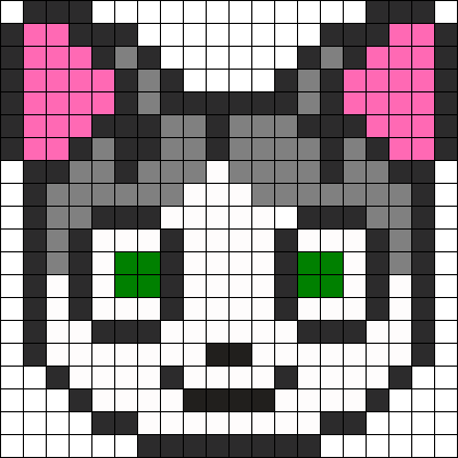 Жаккардовый узор Лисичка