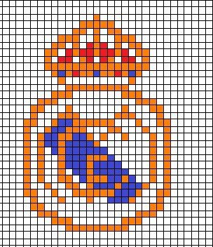 Реал Мадрид по клеточкам