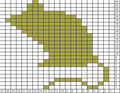 Рисование по клеткам крыски