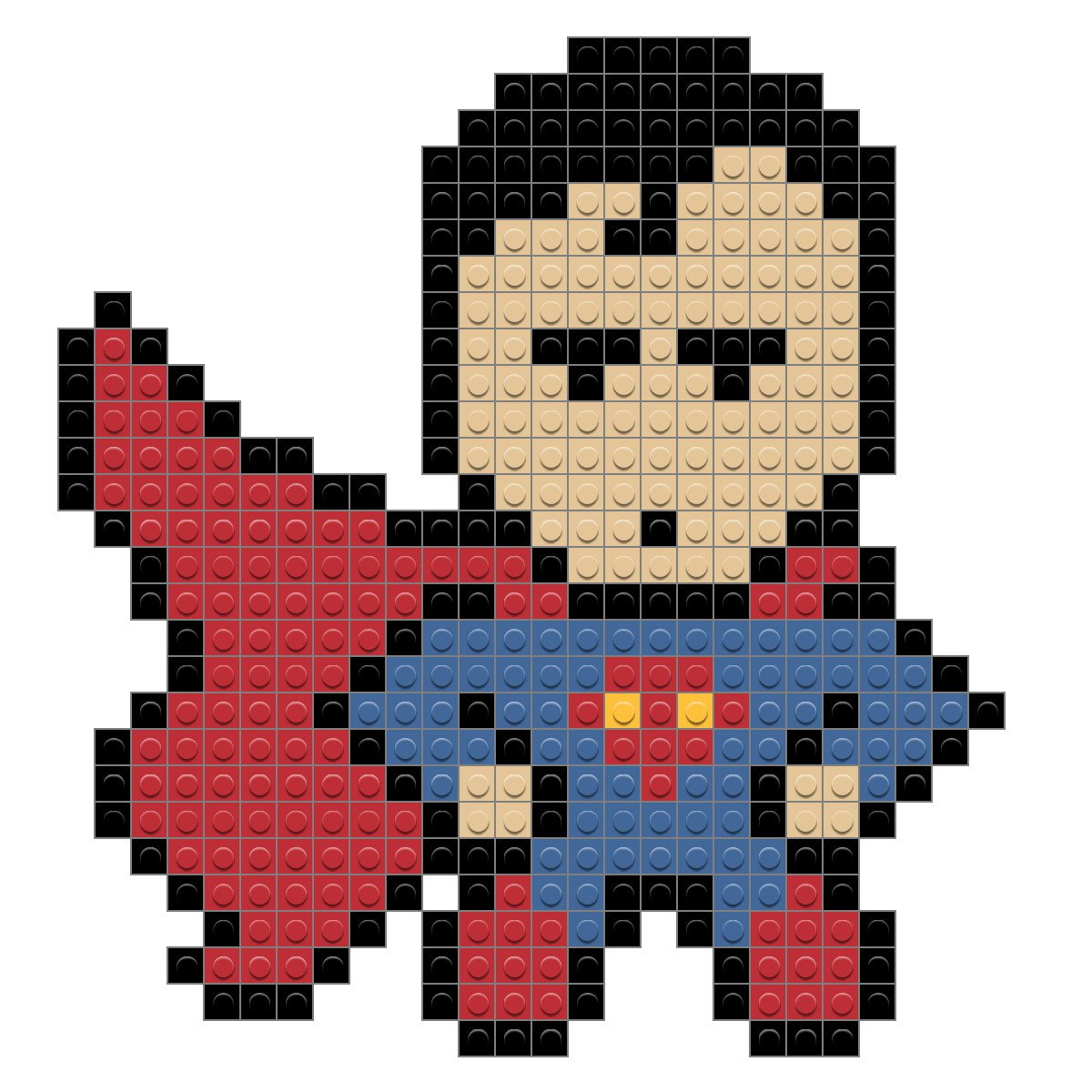 Супермен пиксель