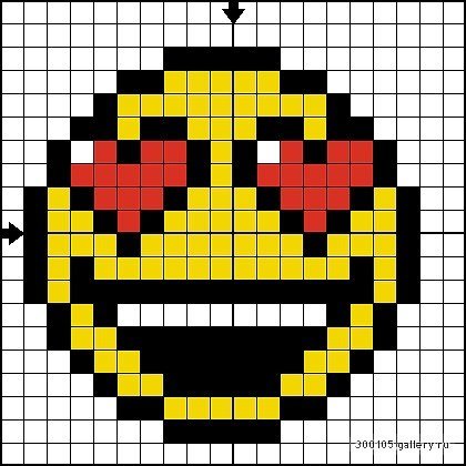 Рисунки по клеточкам лёгкие приложения