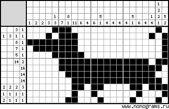 Узор жаккард такса