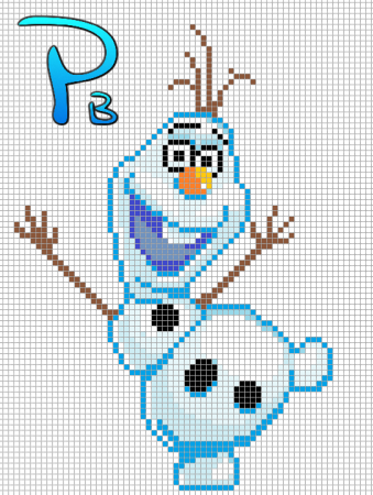 Свитер со снеговиком "Олаф"