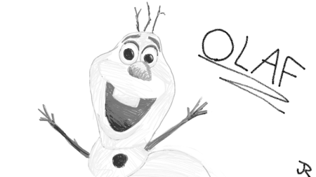 Пингвин по клеточкам в тетради