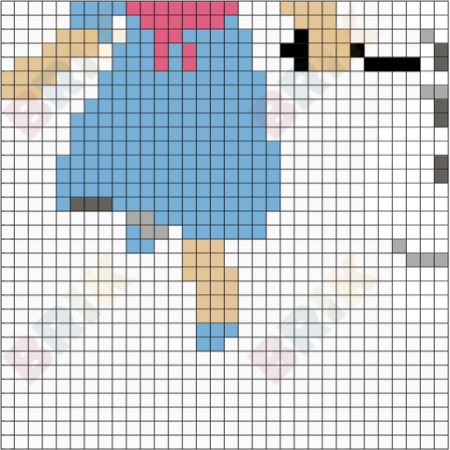 Рисунки по клеточкам для мальчиков