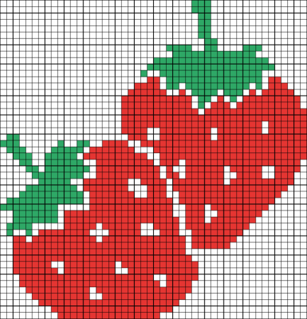 Лёгкая вышивка крестиком