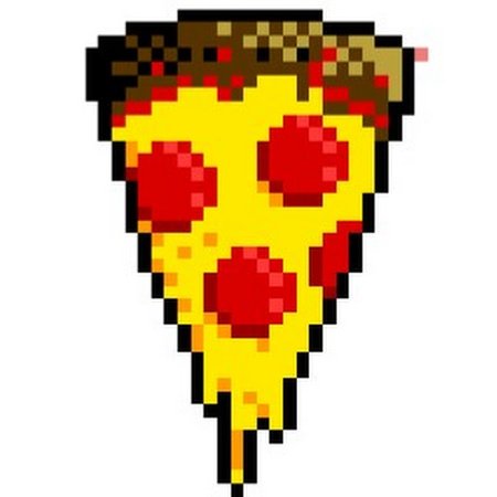 Картинки по клеточкам пицца