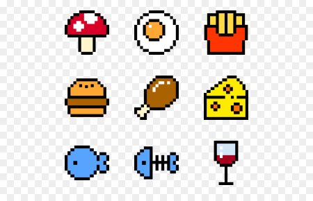 Пиксельные изображения маленькие