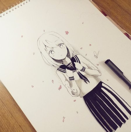 Скетчбук. Аниме