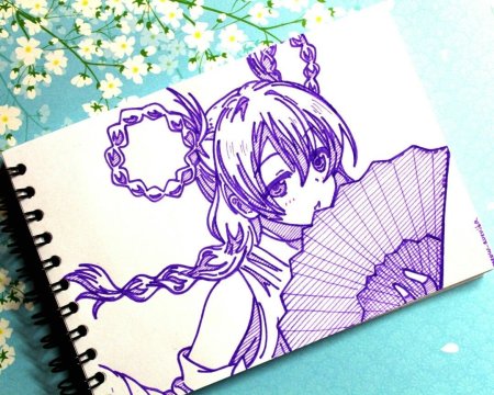 Рисунки для скетчбука аниме