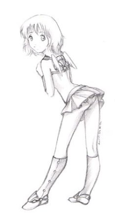 Фигуры аниме для рисования