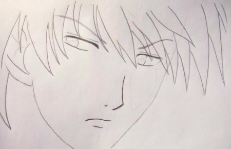Аниме срисовка карандашом для начинающих парней