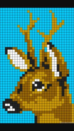 Рисунки по клеточкам сложные