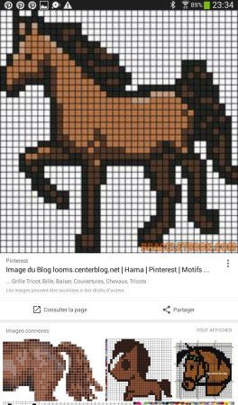 Пиксельная лошадь