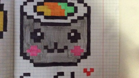 Суши по клеточкам