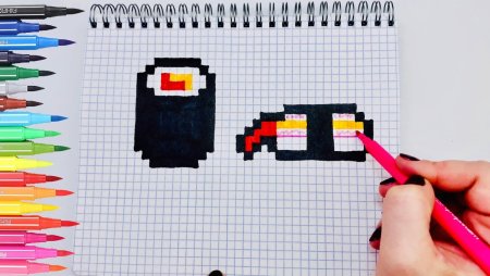 Роллы пиксель арт