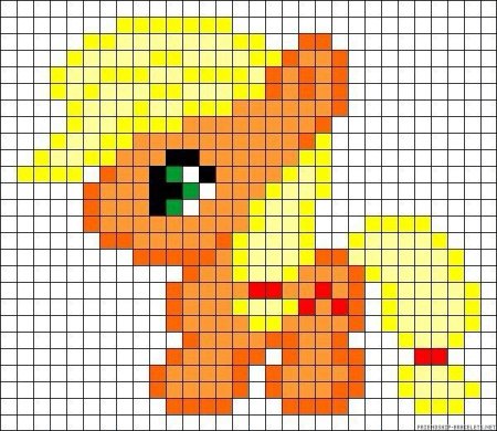 Пиксельная Эпплджек