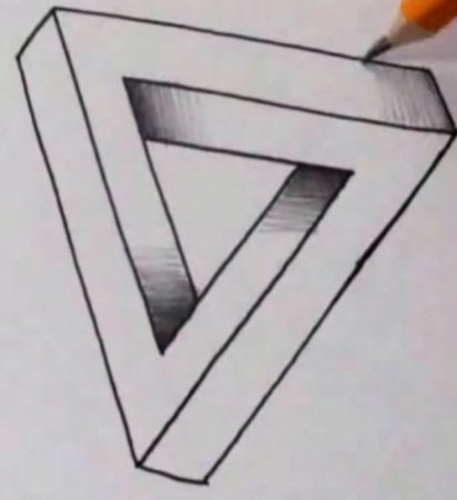 Иллюзии карандашом