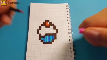 Рисунки по клеточкам маленькие