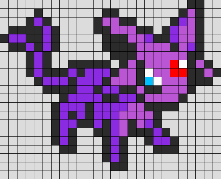 Орёл по клеточкам