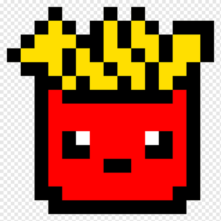 Пиксельная картошка фри