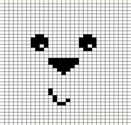 Вышить мордочку кота