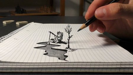 Объемные рисунки