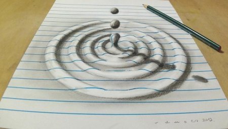 3д рисунки легкие