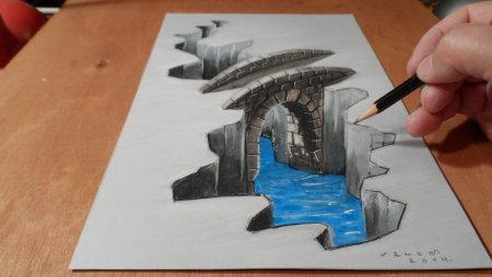3d рисунки карандашом