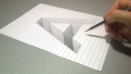 3d рисунки карандашом