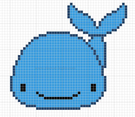 Рисунки по клеточкам лёгкие