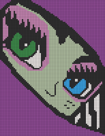 Вышивка крестом схемы Эвер Афтер Хай