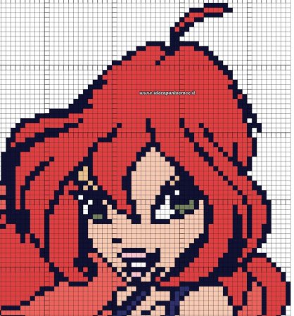 Вышивка крестом схемы Эвер Афтер Хай