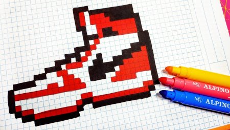 Рисунки по клеточкам