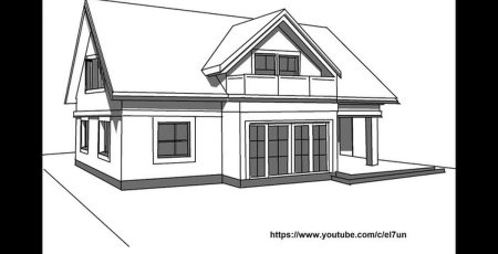 Проекты домов карандашом