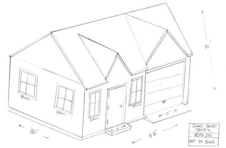 Макеты домов чертежи