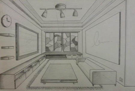 Комната в паинте