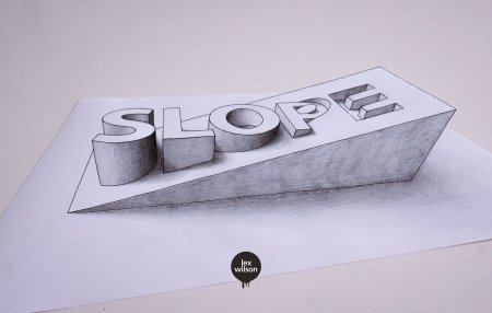 Объёмные рисунки карандашом