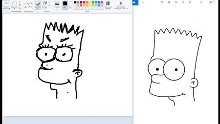 Рисунки в пейнт для начинающих