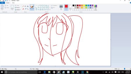 Создание рисунка в Paint