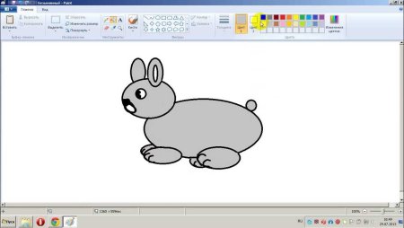 Рисунки на компьютере в паинте