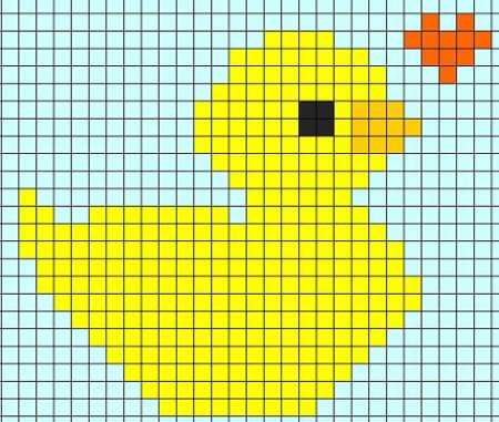 Летние ричункипо клеточка