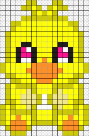 Рисунки по клеточкам ФНАФ