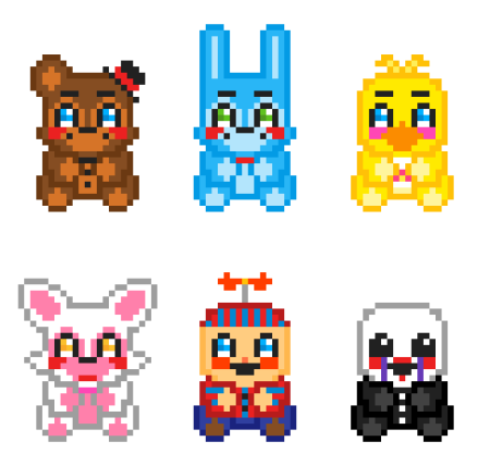 Фредди по клеткам