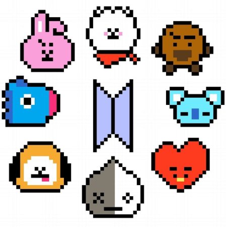 Bt21 пиксель арт